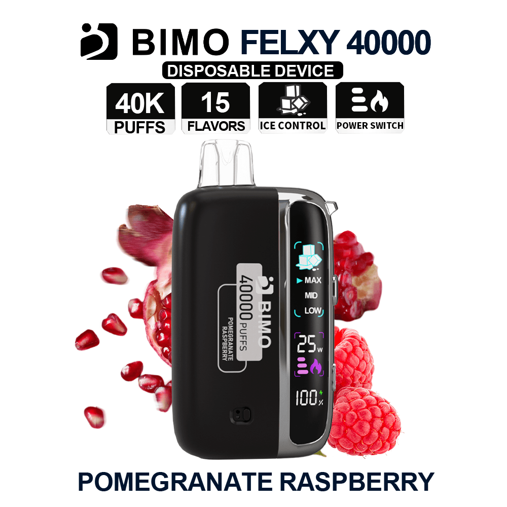 BIMO Felxy 40000 Pomegranate Raspberry