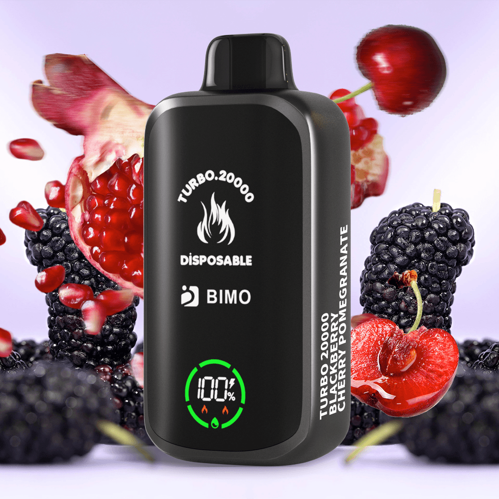 BIMO Turbo 20000 Blackberry Cherry Pomegranate